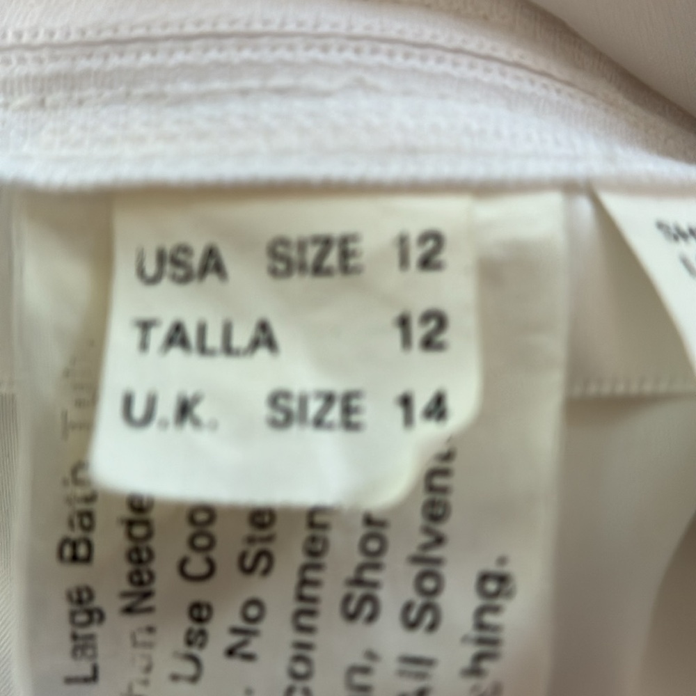 Mori Lee wedding White Floral Embroidered Gown LN - Picture 10 of 11